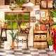 Конструктор 3D міні-будинок Rolife Emily's Flower Shop DG145 - Robotime - (6946785113150) - зображення 4