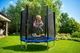 Батут садовий FunFit 183 см (6 ft) із зовнішньою захисною сіткою та драбиною (Польща) - изображение 8