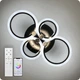 Люстра светодиодная 517 Light 3color с пультом 76Вт Хром (01370) - изображение 2