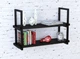 Полка PL-2-32 MSMLOFT , чёрный - изображение 1