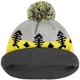 Шапка Select Skeleton 58 gray/yellow - изображение 4