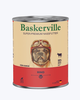 Влажный корм для собак Baskerville говядина суперпремиум полнорационный 800 г. - изображение 1