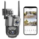 Уличная IP-камера Wi-Fi с двумя линзами SC03 4 Мп / Вайфай камера с датчиком движения / IP камера - изображение 1