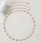 Пояс цепочка четырехлистник gold tg026 - изображение 1
