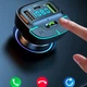 Автомобильный FM модулятор с дисплеем, Bluetooth, 2хUSB GZ03 - изображение 5