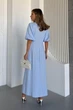 Платье Jadone Fashion Лавита XS голубое - изображение 8