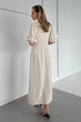 Платье Jadone Fashion Лавита XS бежевое - изображение 3
