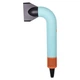 Фен-стайлер Super Hairdryer 1600 Вт Профессиональный мультистайлер для укладки и сушки волос с ионизацией, 4 насадками и 3 режимами температуры и скорости Многофункциональный стайлер для дома и салона Голубой - изображение 4