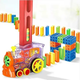 Конструктор игрушка-поезд домино, DOMINO Happy Truck sciries COLORS 60 деталей - изображение 1