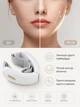 Микротоковый массажер для подбородка Swan DS-FM0005 массажеры для подтяжки второго подбородка 6 режимов 6 уровней интенсивности с пультом управления белый - изображение 2