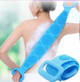 Силиконовая очищающая мочалка щетка - Silicone bath towel массажная для душа и ванны - изображение 1