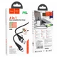 Дата кабель HOCO U95 Freeway 4in1 USB/Type-C to Type-C/Lightning 60W (1.2m) (Black) (249223) - изображение 12