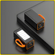 Повербанк Hoco 100000 mAh з LED-ліхтариком і швидкою зарядкою JA88A 22.5W - зображення 1