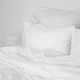 Комплект постільної білизни ТЕП "СТРАЙП САТИН PREMIUM" Optical White, євро - изображение 5