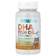 Рыбий жир c ДГК для детей NOW Foods "DHA Fish Oil" детские жирные кислоты омега-3 с фруктовым вкусом, 550 мг (60 жевательных капсул) - изображение 1