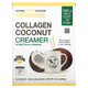 Кокосові вершки з колагеном California GOLD Nutrition, Superfoods "Collagen Coconut Creamer" без підсолоджувачів (12 пакетиків по 24 г) - зображення 1