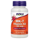 Витамин K2 в форме менахинона-7 NOW Foods "MK-7 Vitamin K-2" 100 мкг (120 капсул) - изображение 1