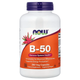 Комплекс витаминов группы В, NOW Foods "B-50" поддержка нервной системы (250 капсул) - изображение 1