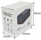 Ładowarka sieciowa Zenwire YMS-608 100W Kostka GaN III Kabel AC 2x USB-C 65W 2x USB-A (5904507529918) - obraz 2