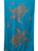 Пляжний рушник Le Comptoir de la plage Murietta 90x160 cм бавовняний велюровий махровий легкий компактний для пляжу басейну One size Блакитний (ZIK0000028156) - изображение 1