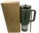 Термос термочашка Stanley Quencher ProTour Flip Straw Tumbler з нержавіючої сталі 1,18 л Олива KT7001974 - зображення 1