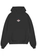 Худи оверсайз унисекс Itachi v.5 Black 6XL - изображение 1