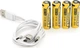 Аккумулятор LiitoKala USB-T36 1.5V/AA 1.5V AA 2400mAh/3600mWh, Li-ion Rechargeable Battery, Type-C, Charging current: 300mAh, 4 шт (YT44353) - изображение 5