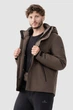 Гірськолижна куртка Avecs коричнева з мембраною 15 000 70515/42 5XL - изображение 3