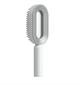 Щетка для волос 3D Central Hollow Cushion Comb массажная с кнопкой очистки - изображение 3