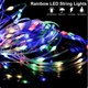 Гірлянда RGB 10 м LED Bluetooth підсвітка для кімнати - зображення 6