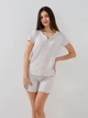 Пижама женская Nicoletta XL 45034 Бежевый shop (2000999576492) - изображение 1