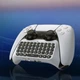 Клавиатура PS5 DualSense chatpad Bluetooth с динамиком и разъемом 3.5 мм белый - изображение 6