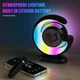 Аудио лампа YS-110 LED RGB с колонкой и 2 микрофонами - изображение 5