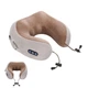 Масажна подушка для шиї U-shaped massage pillow, ортопедична подушка масажер для шиї та плечей із пам'яттю форми - зображення 1