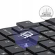 Бездротовий комплект клавіатура і миша BT Combo ультратонка клавіатура Bluetooth 2.4GHz USB ресивер акумуляторна клавіатура для планшета смартфона Android iOS Windows компактний набір для роботи - изображение 8