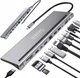 Stacja dokująca Zenwire BYL-2211 USB-C 12in1 Silver (5904507520946) - obraz 2