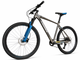 Велосипед гірський 29" Crosser Solo рама 21", 1x12 L-TWOO AX, гідравліка Shimano MT200, повітряна вилка Синій - зображення 5