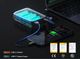 Мини-пила аккумуляторная Litheli бесщеточная питание от павербанка + Power Bank Litheli 20000mAh 45W 2А Цепная пилка для садовых работ Электропила для обрезки деревьев - изображение 5
