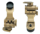 Комплект кріплень Sotac NVG Wilcox L4G24 + J-Arm для PVS-14 на шолом матеріал Метал Койот HDSYR_6200 - зображення 6