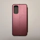 Чехол книжка Magnei для Xiaomi Redmi Note 11, Note 11s на магните бордовый - изображение 2