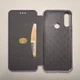 Чехол книжка Magnei для Huawei Y6 2019 на магните фиолетовый - изображение 3