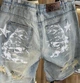 Шорти Джинсові Baggy HELLSTAR Denim Logo Blue XL - изображение 5