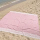 Покрывало подстилка на пляж большая Breeze Pink пляжные коврики для загара на пляже 170х200 см - изображение 1