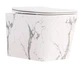 Унітаз підвісний Qtap Tern Ultra Quiet, Marble, з сидінням Slim Duroplast / Soft-close / Quick Release QTTER26MR49002 - зображення 1