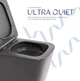 Унітаз підвісний Qtap Tern Ultra Quiet, Anthracite, з сидінням Slim Duroplast / Soft-close / Quick Release QTTER26AN48999 - зображення 4