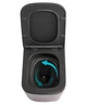 Унітаз підвісний Qtap Tern Ultra Quiet, Anthracite, з сидінням Slim Duroplast / Soft-close / Quick Release QTTER26AN48999 - зображення 5