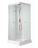 Душевой бокс Lidz Kubis SB90x90.SAT.LOW.FR, низкий, стекло Frost 4 мм + стенки (LKSB9090SATLOWFR) - изображение 2