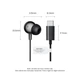 Наушники Vention Echo Lite USB-C In-Ear Wired Black (GBBBAV) - изображение 7