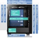 Корпус KEDIERS H05 / Без БП / Mid Tower / 6 ARGB PWM Fans / Стекло на петлях / ATX / Black - изображение 4
