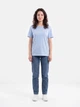 Футболка хлопковая женская Vero Moda 10343533 L Brunnera Blue (5715871615394) - изображение 2